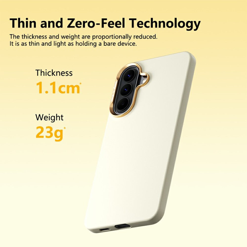 ABEEL For Samsung Galaxy A37 5G Magnetic Case Liquid Silicone Skin Feel PC Phone Cover