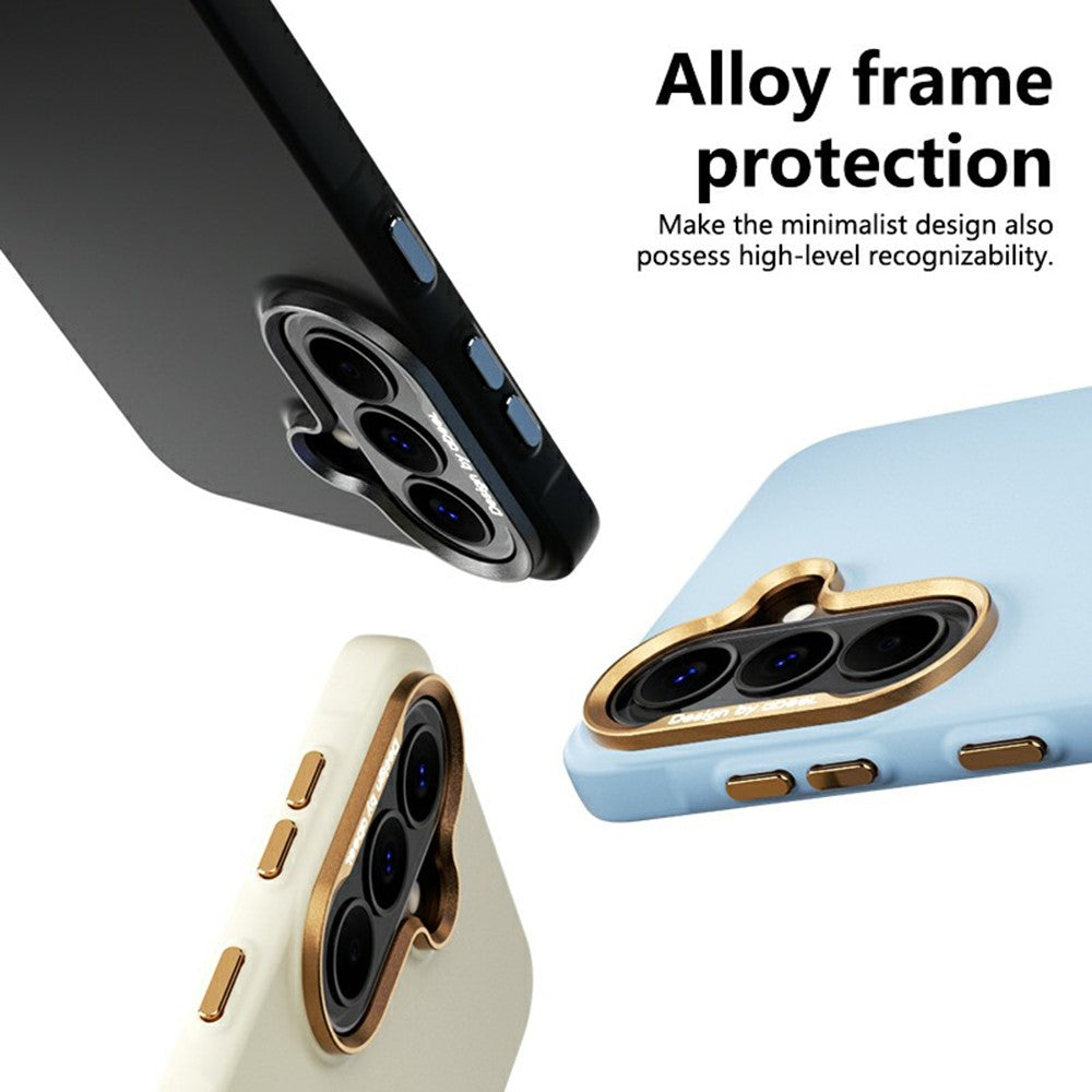 ABEEL For Samsung Galaxy A37 5G Magnetic Case Liquid Silicone Skin Feel PC Phone Cover