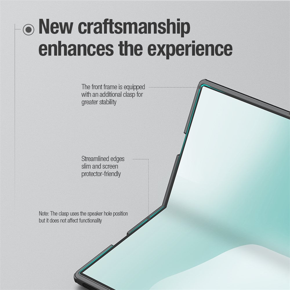NILLKIN Super Frosted Shield Fold for Samsung Galaxy Z Fold8 Magnetic Case PC Matte Phone Cover
