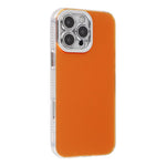 Til iPhone 16 Pro Cover PC + TPU IMD Telefoncover med Galvaniseret Kameraramme