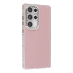For Samsung Galaxy S24 Ultra Case PC + TPU IMD Phone Cover with Electroplated Camera Frame