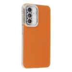 Til Samsung Galaxy A36 5G Cover PC + TPU IMD Telefoncover med Galvaniseret Kameraramme