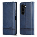 AZNS For OnePlus Turbo 6X 5G Case Cowhide Texture PU Leather Wallet Phone Cover