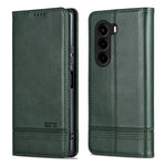 AZNS For OnePlus Turbo 6X 5G Case Cowhide Texture PU Leather Wallet Phone Cover