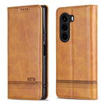 AZNS For OnePlus Turbo 6X 5G Case Cowhide Texture PU Leather Wallet Phone Cover