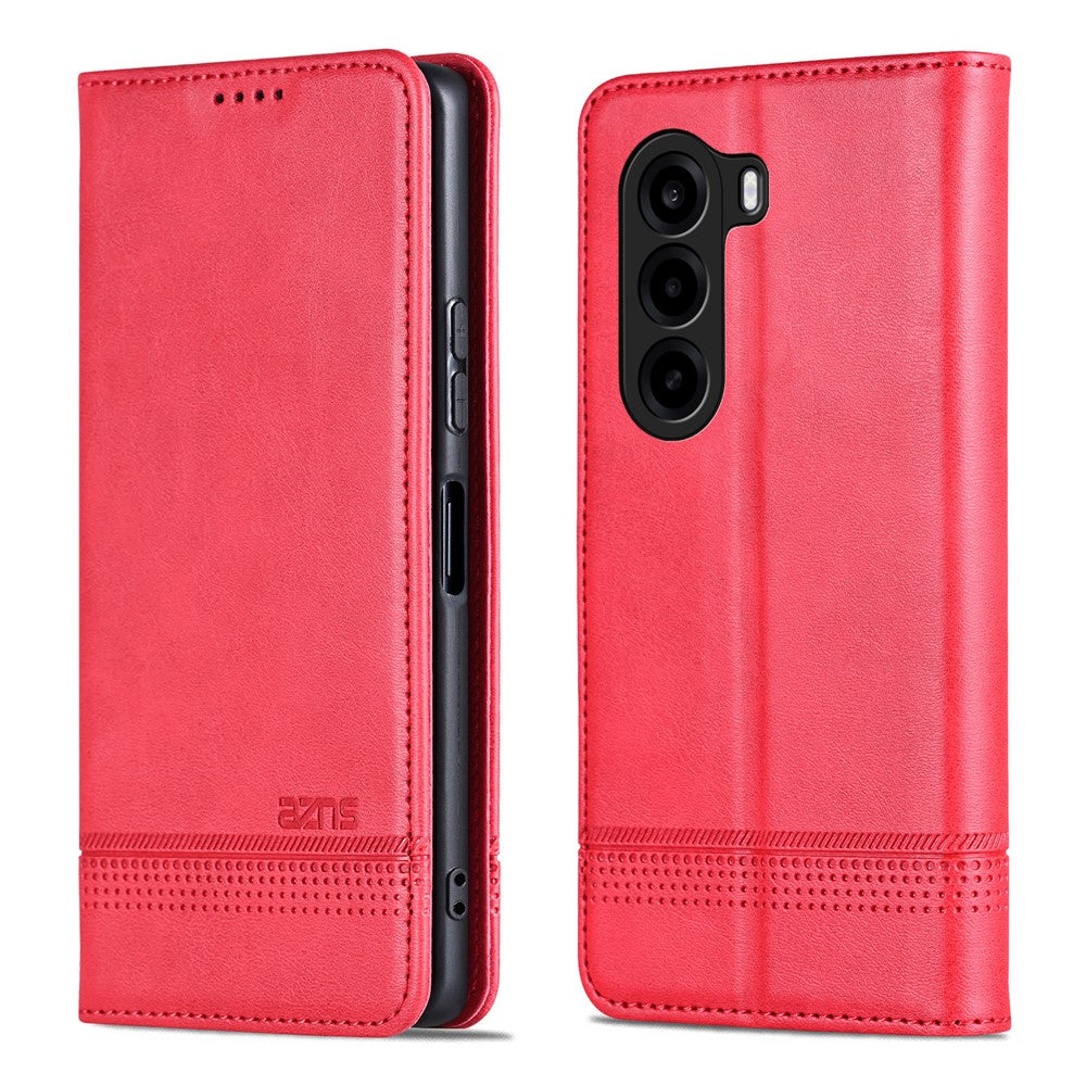 AZNS For OnePlus Turbo 6X 5G Case Cowhide Texture PU Leather Wallet Phone Cover