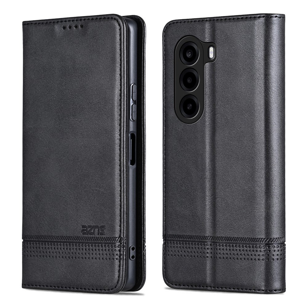 AZNS For OnePlus Turbo 6X 5G Case Cowhide Texture PU Leather Wallet Phone Cover