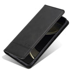 AZNS For OnePlus Turbo 6X Pro 5G Case Cowhide Texture PU Leather Wallet Phone Cover