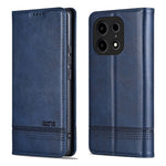 AZNS For OnePlus Turbo 6X Pro 5G Case Cowhide Texture PU Leather Wallet Phone Cover