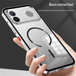 For Xiaomi Redmi K90 Ultra 5G Magnetic Case Aluminium Alloy PC Matte Phone Cover Pop-Up Snap Lock