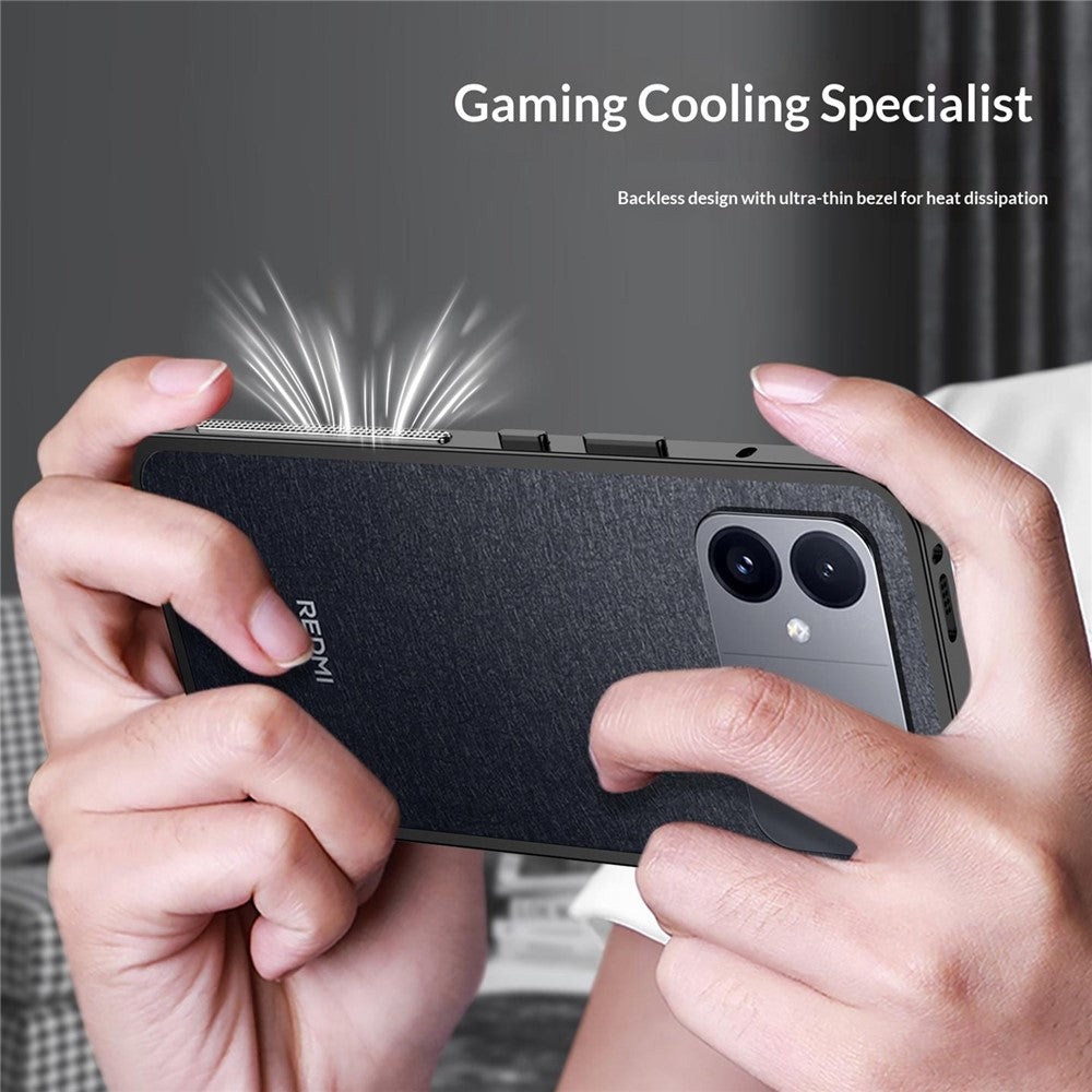 For Xiaomi Redmi K90 Max 5G Bumper Case Metal Frame Heat Dissipation Cover