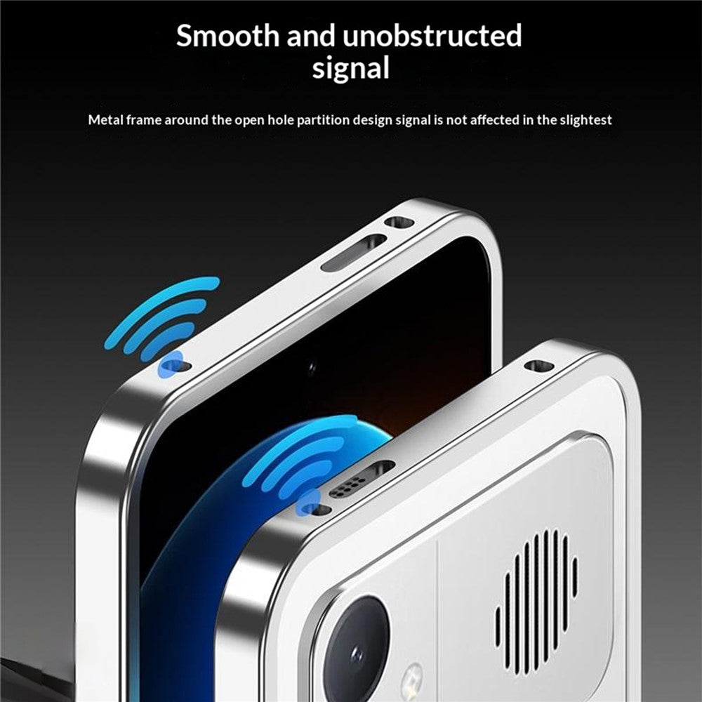 For Xiaomi Redmi K90 Max 5G Bumper Case Metal Frame Heat Dissipation Cover