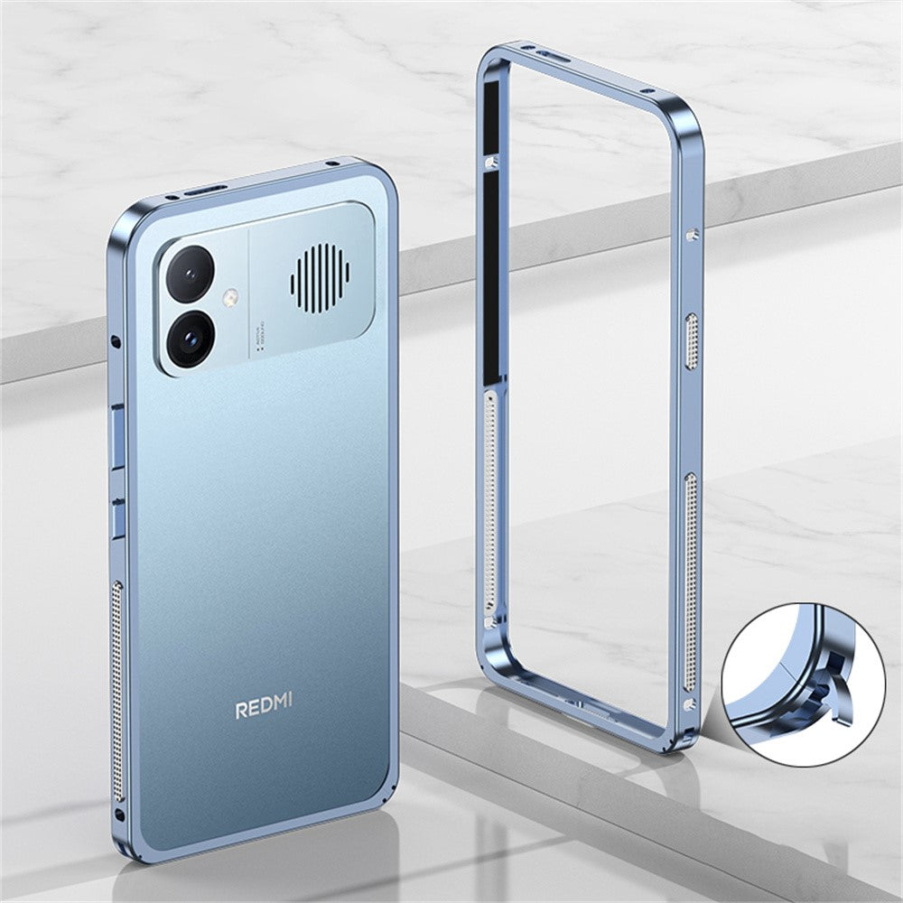For Xiaomi Redmi K90 Max 5G Bumper Case Metal Frame Heat Dissipation Cover