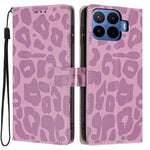 For Xiaomi 17T Pro Case Leopard Print Wallet Stand Flip Leather Phone Cover with Wrist Strap