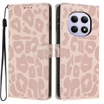 For Xiaomi Redmi Note 15 5G (Global)  /  Poco M8 5G Case Leopard Print Wallet Stand Flip Leather Phone Cover with Wrist Strap