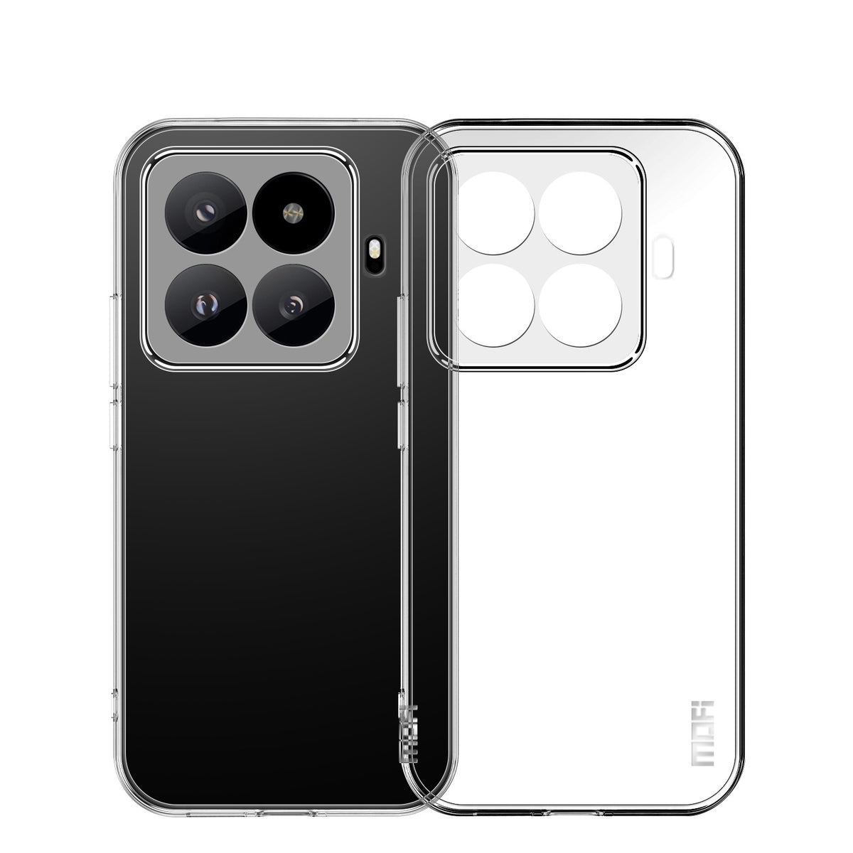 MOFI for Xiaomi 17T Pro Clear Phone Case  Ultra-Thin TPU Phone Back Cover