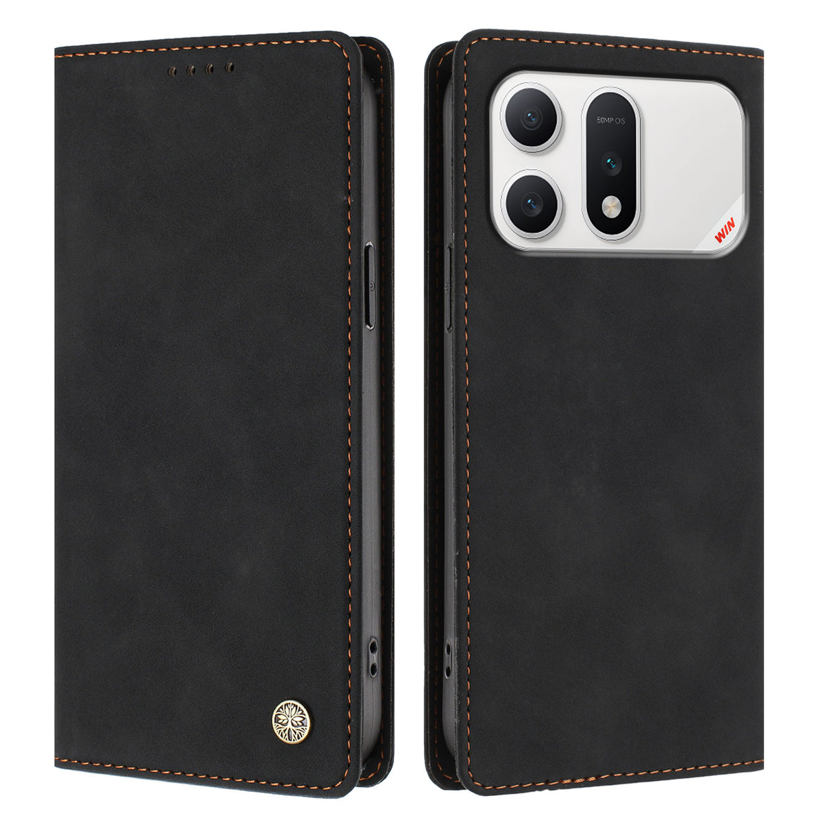 For Honor Win Turbo 5G Case HX RFID Blocking Wallet Stand Leather Flip Phone Cover