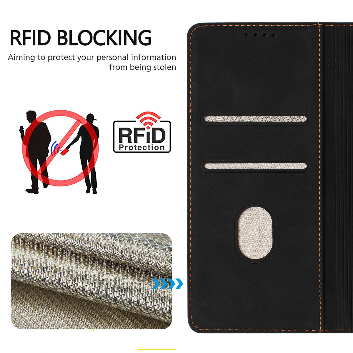 For Honor Win Turbo 5G Case HX RFID Blocking Wallet Stand Leather Flip Phone Cover