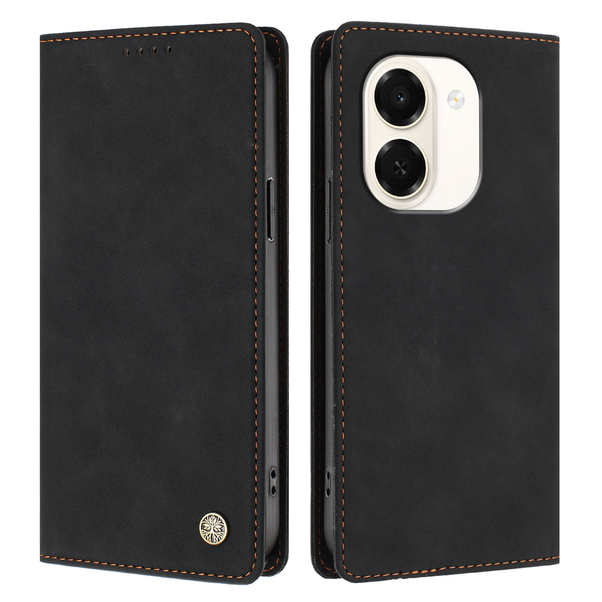 For Honor Play 80 Plus 5G / Honor X7e 4G Case HX RFID Blocking Wallet Stand Leather Flip Phone Cover