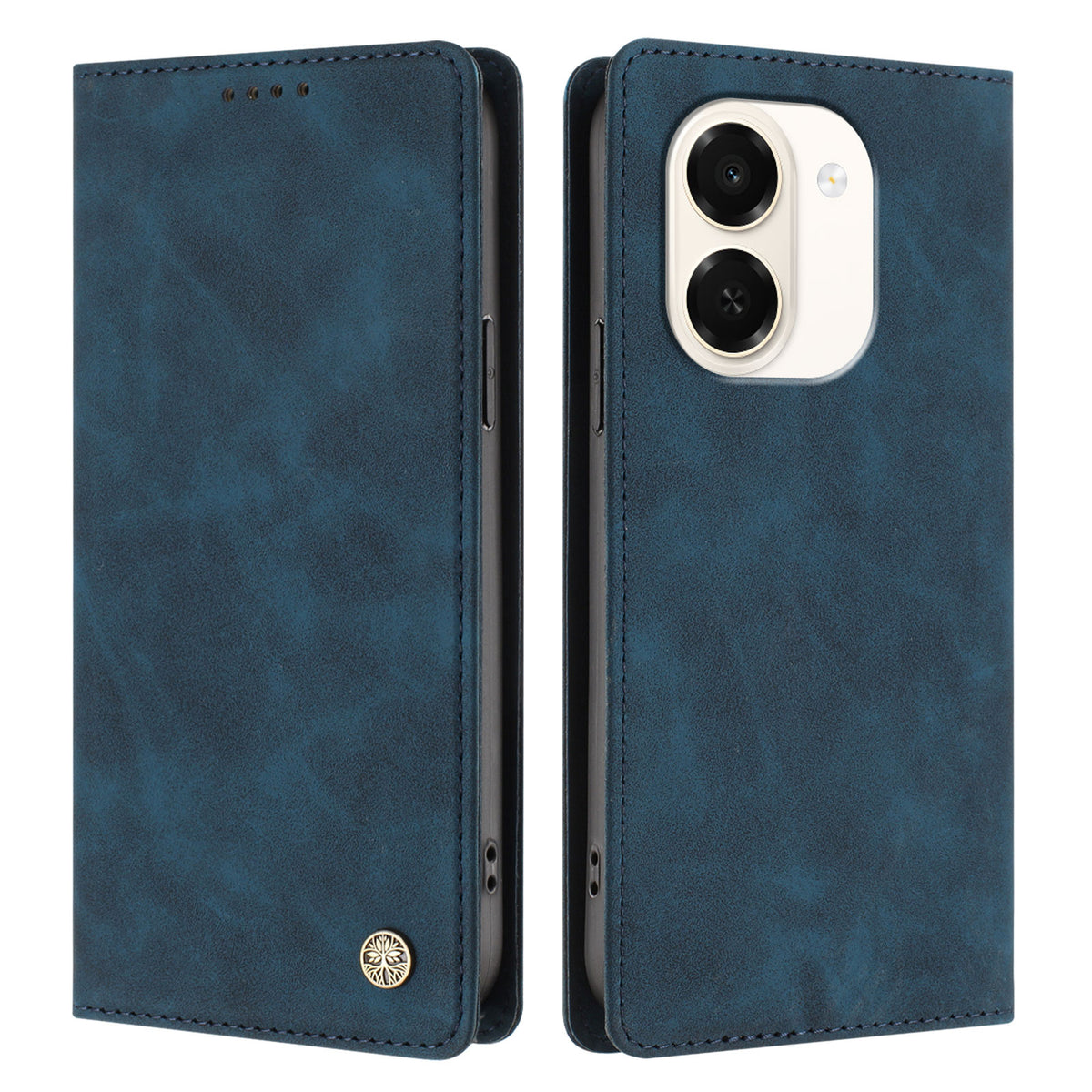 For Honor Play 80 Plus 5G / Honor X7e 4G Case HX RFID Blocking Wallet Stand Leather Flip Phone Cover
