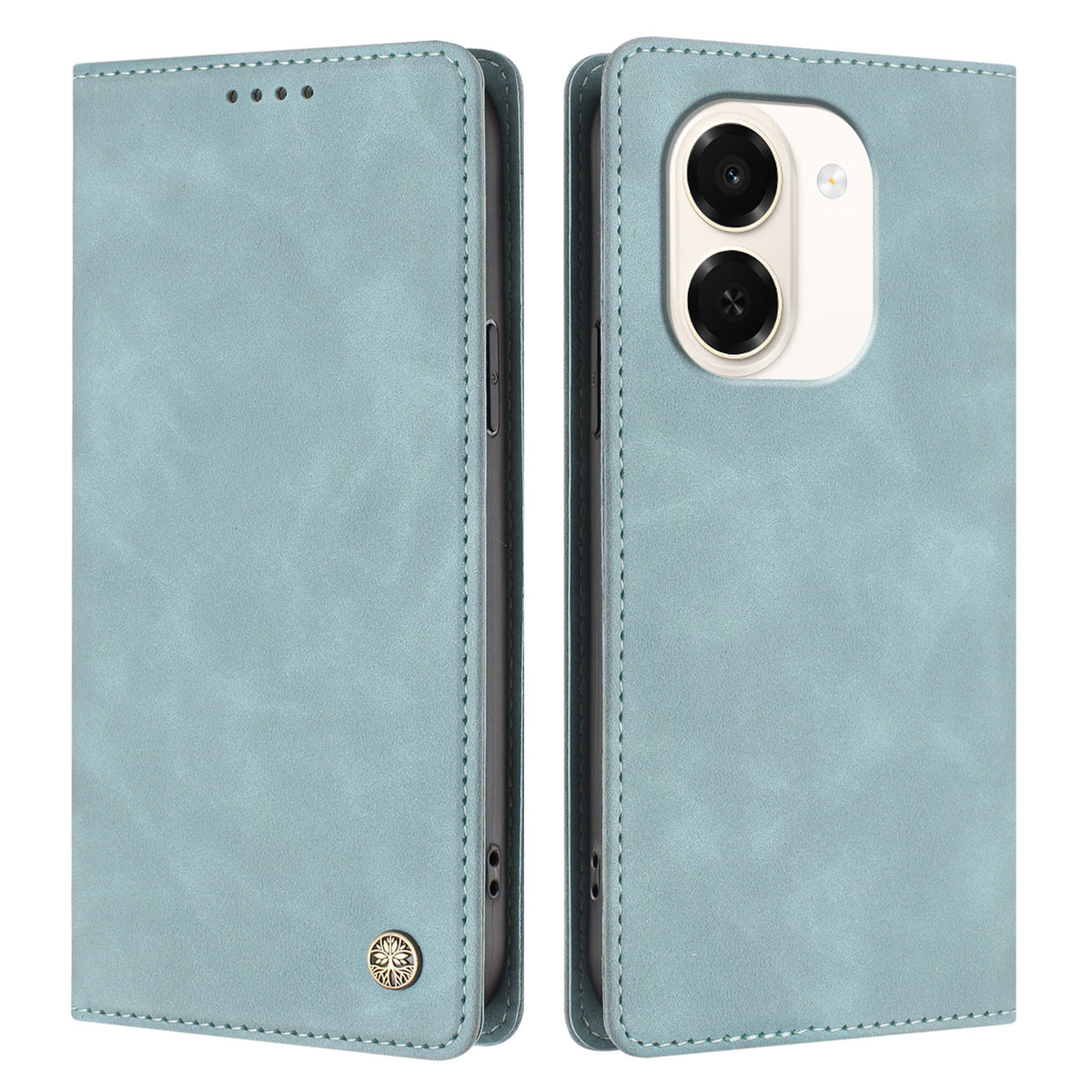 For Honor Play 80 Plus 5G / Honor X7e 4G Case HX RFID Blocking Wallet Stand Leather Flip Phone Cover