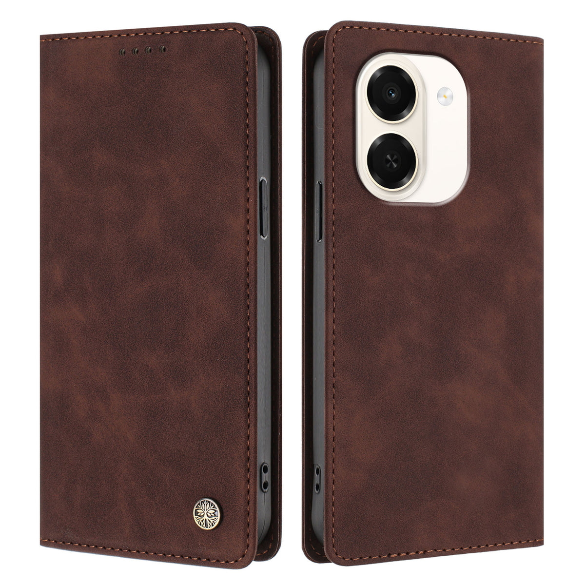 For Honor Play 80 Plus 5G / Honor X7e 4G Case HX RFID Blocking Wallet Stand Leather Flip Phone Cover