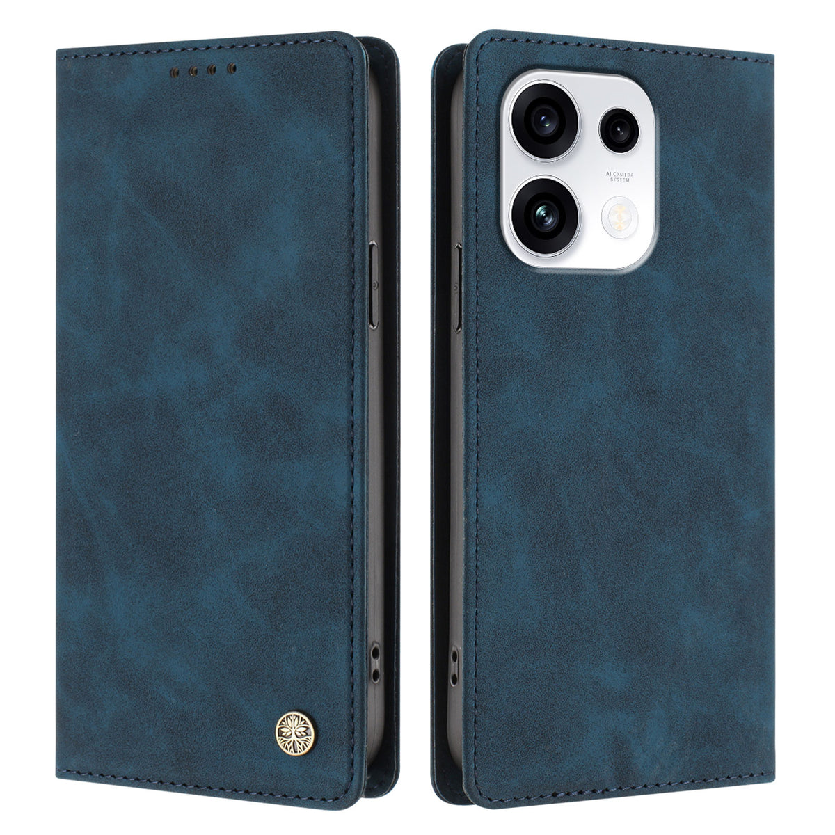For Oppo Reno16 FS 5G / Oppo Reno16 F 5G Case HX RFID Blocking Wallet Stand Leather Flip Phone Cover