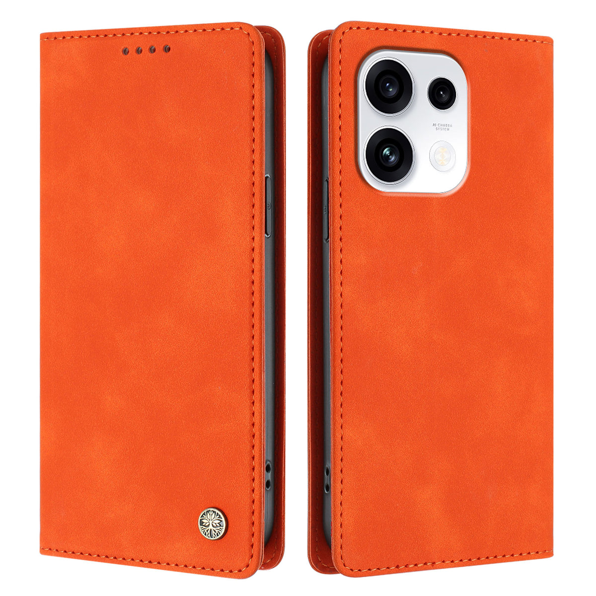 For Oppo Reno16 FS 5G / Oppo Reno16 F 5G Case HX RFID Blocking Wallet Stand Leather Flip Phone Cover