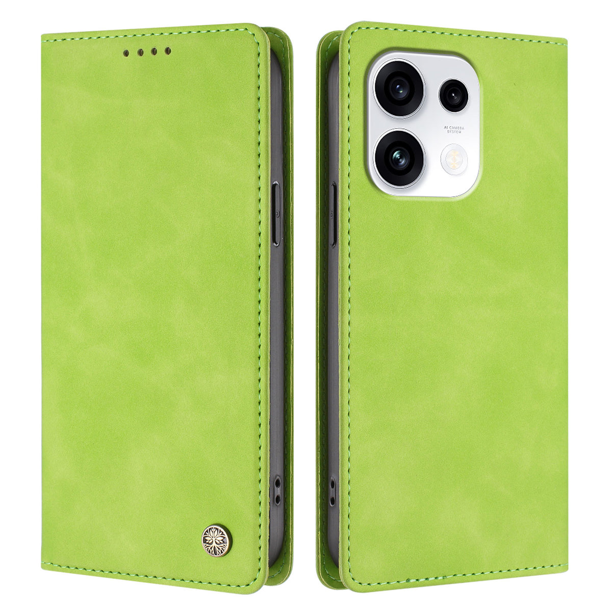 For Oppo Reno16 FS 5G / Oppo Reno16 F 5G Case HX RFID Blocking Wallet Stand Leather Flip Phone Cover