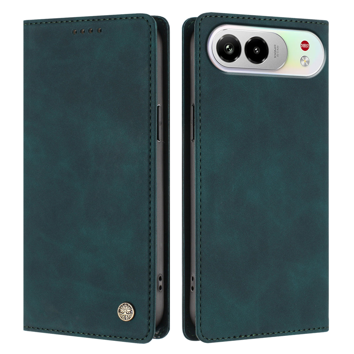 For ZTE nubia Air Pro 5G Case HX RFID Blocking Wallet Stand Leather Flip Phone Cover