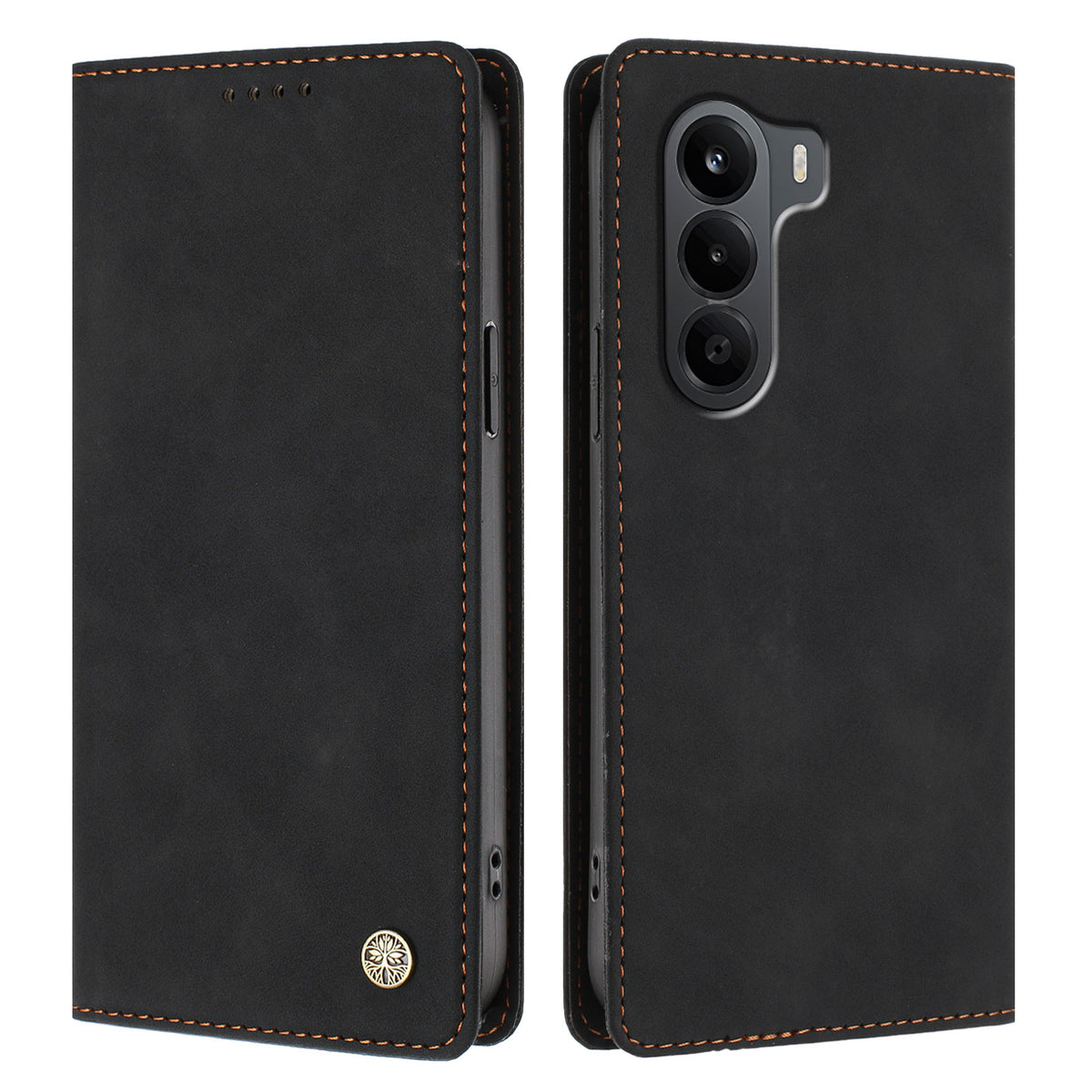 For OnePlus Turbo 6X 5G Case HX RFID Blocking Wallet Stand Leather Flip Phone Cover