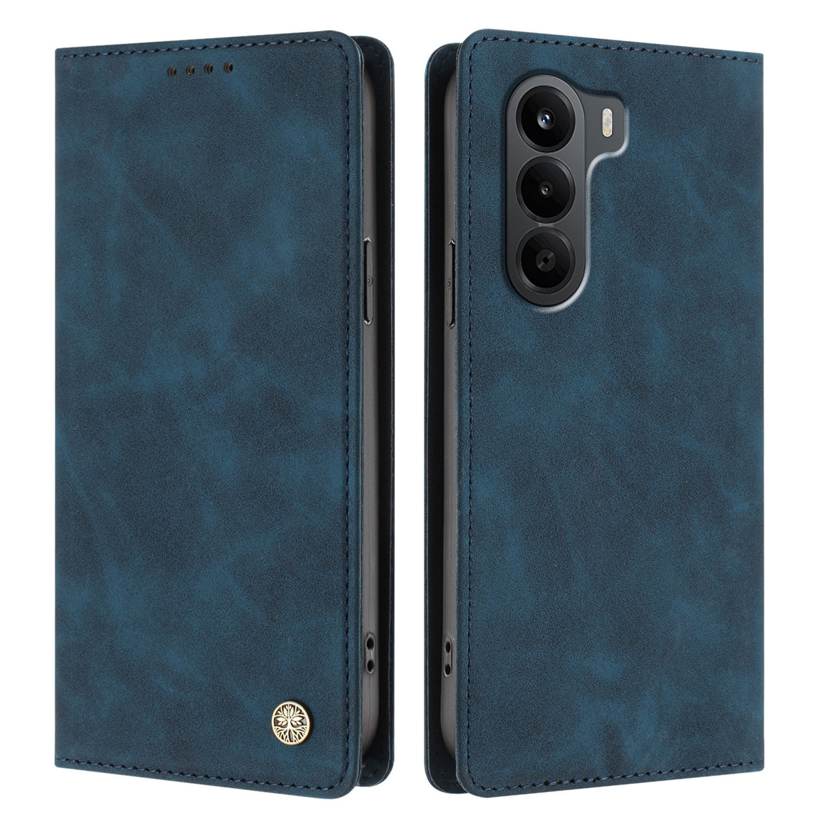 For OnePlus Turbo 6X 5G Case HX RFID Blocking Wallet Stand Leather Flip Phone Cover