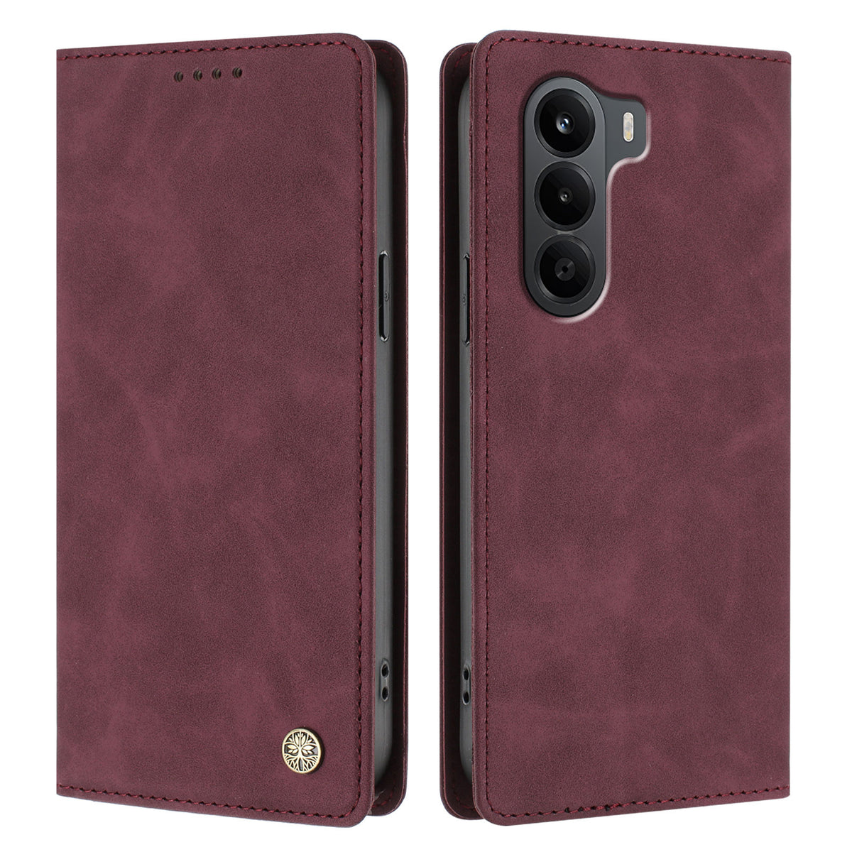 For OnePlus Turbo 6X 5G Case HX RFID Blocking Wallet Stand Leather Flip Phone Cover