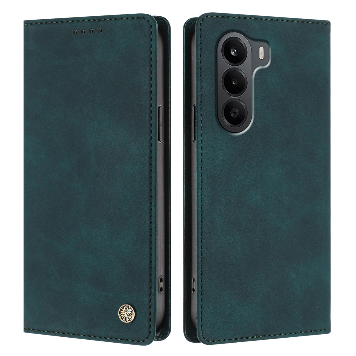 For OnePlus Turbo 6X 5G Case HX RFID Blocking Wallet Stand Leather Flip Phone Cover