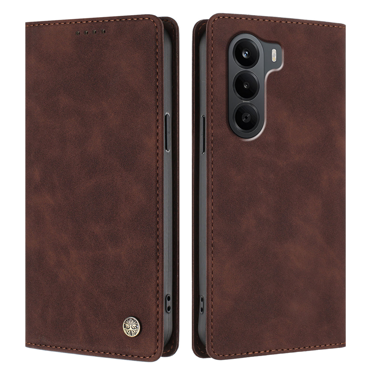 For OnePlus Turbo 6X 5G Case HX RFID Blocking Wallet Stand Leather Flip Phone Cover