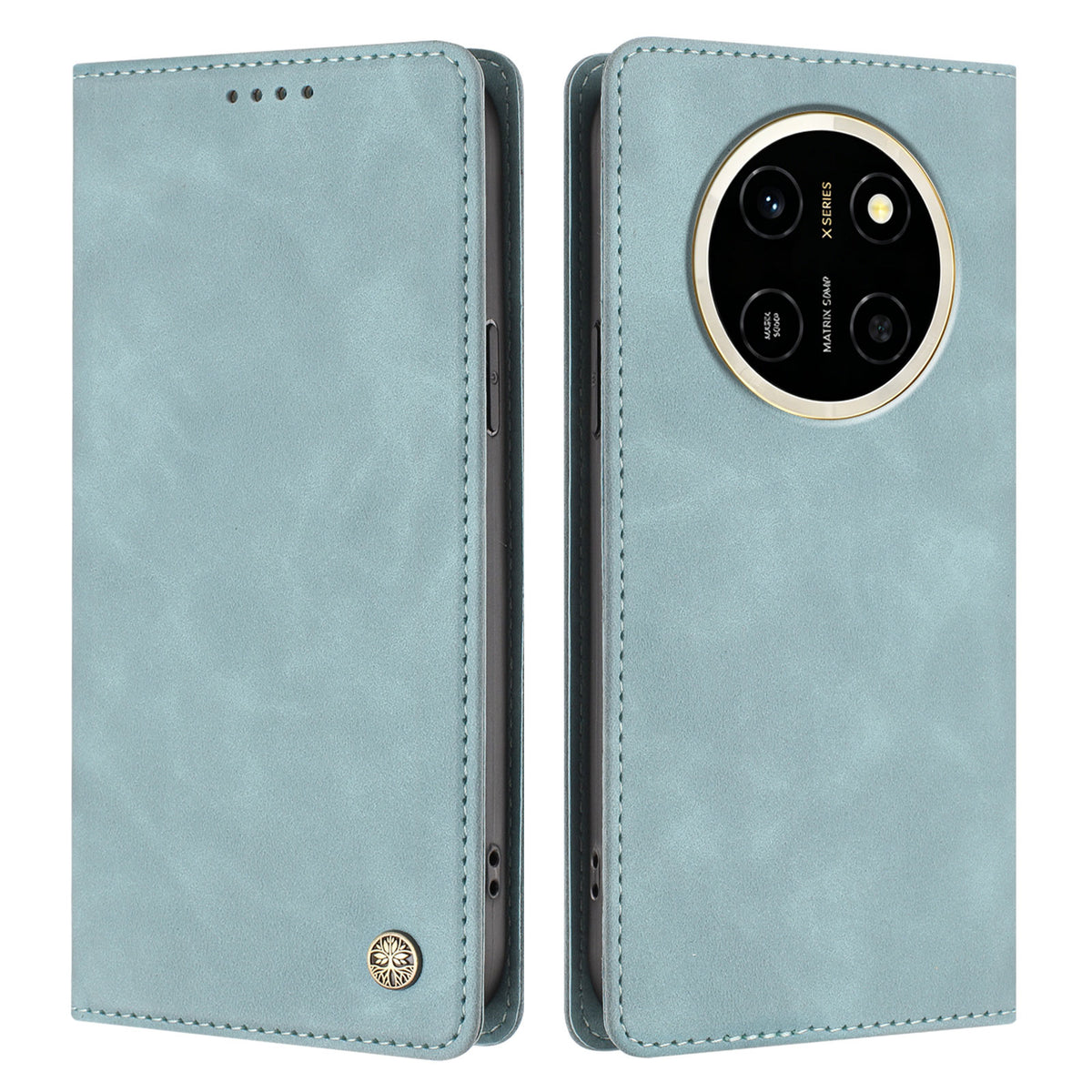 For Honor X80 Pro Max 5G Etui HX RFID-blokerende pung stativ læder flip telefoncover