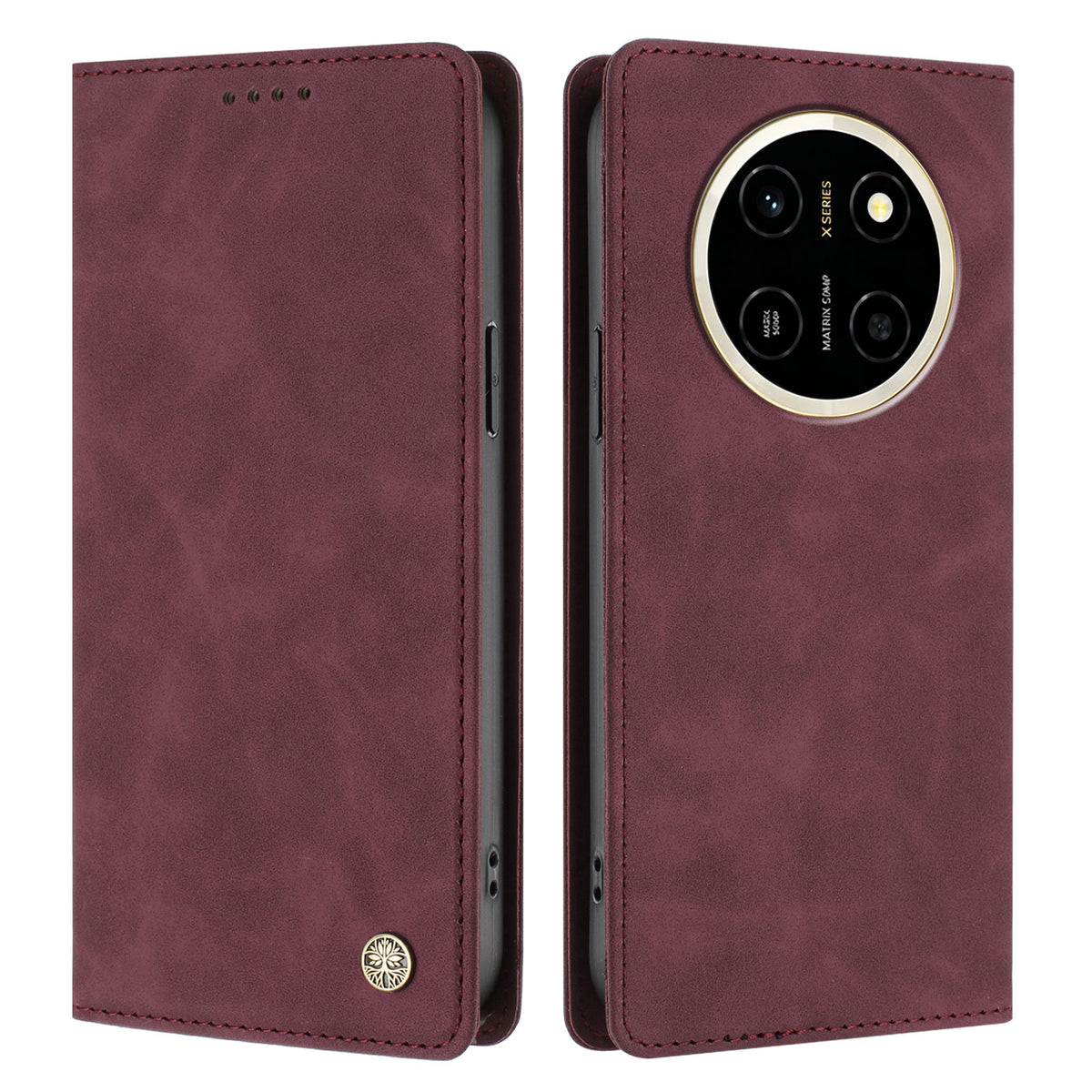 For Honor X80 Pro Max 5G Etui HX RFID-blokerende pung stativ læder flip telefoncover