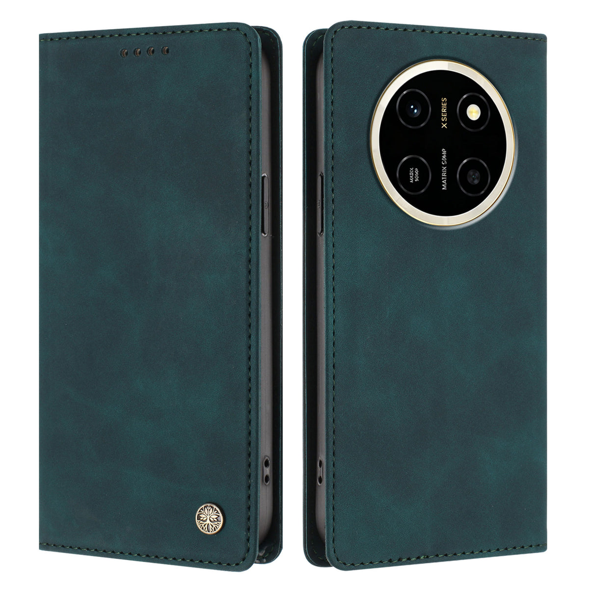 For Honor X80 Pro Max 5G Etui HX RFID-blokerende pung stativ læder flip telefoncover