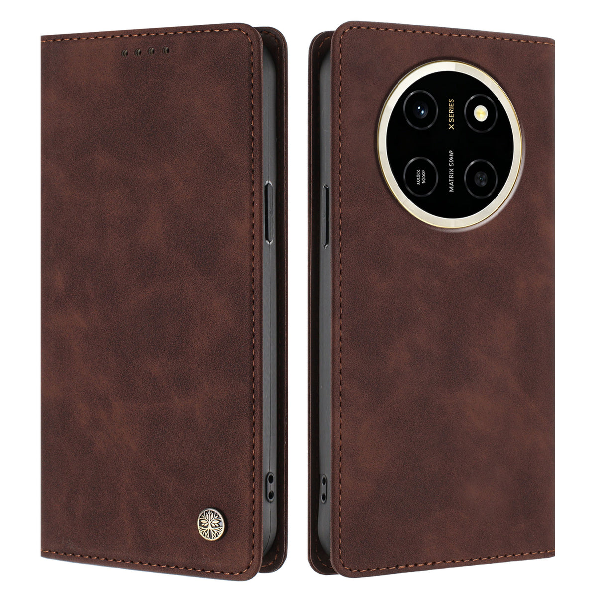 For Honor X80 Pro Max 5G Etui HX RFID-blokerende pung stativ læder flip telefoncover