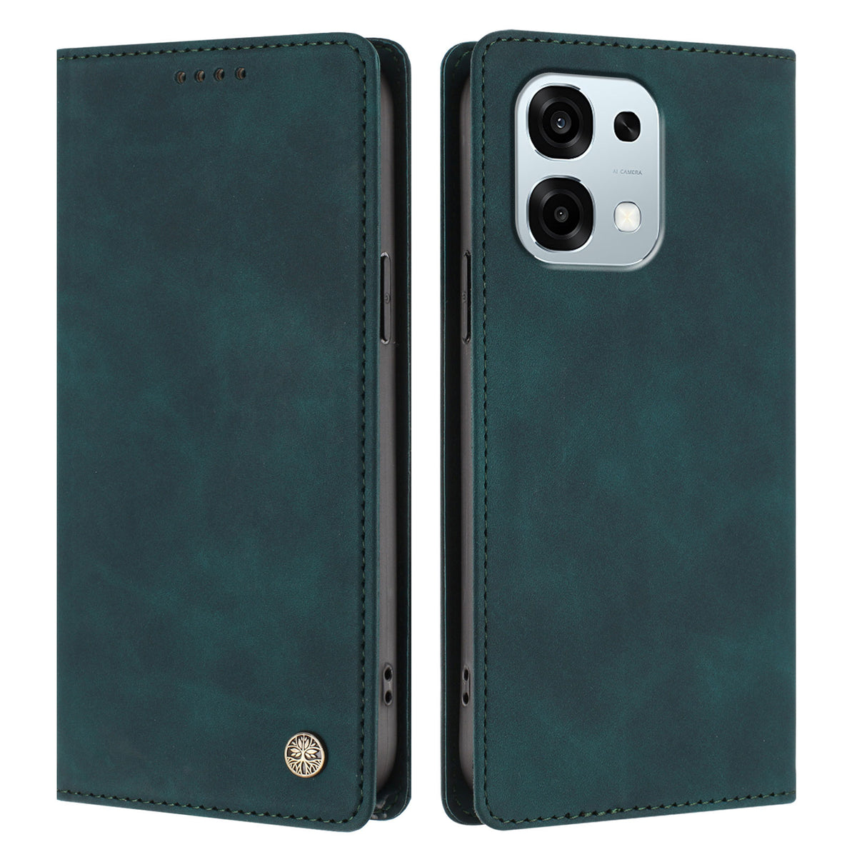 Til Oppo A6 Pro 4G / Oppo A6 Pro 5G Etui HX RFID Blokerende Pung Stand Læder Flip Telefon Cover