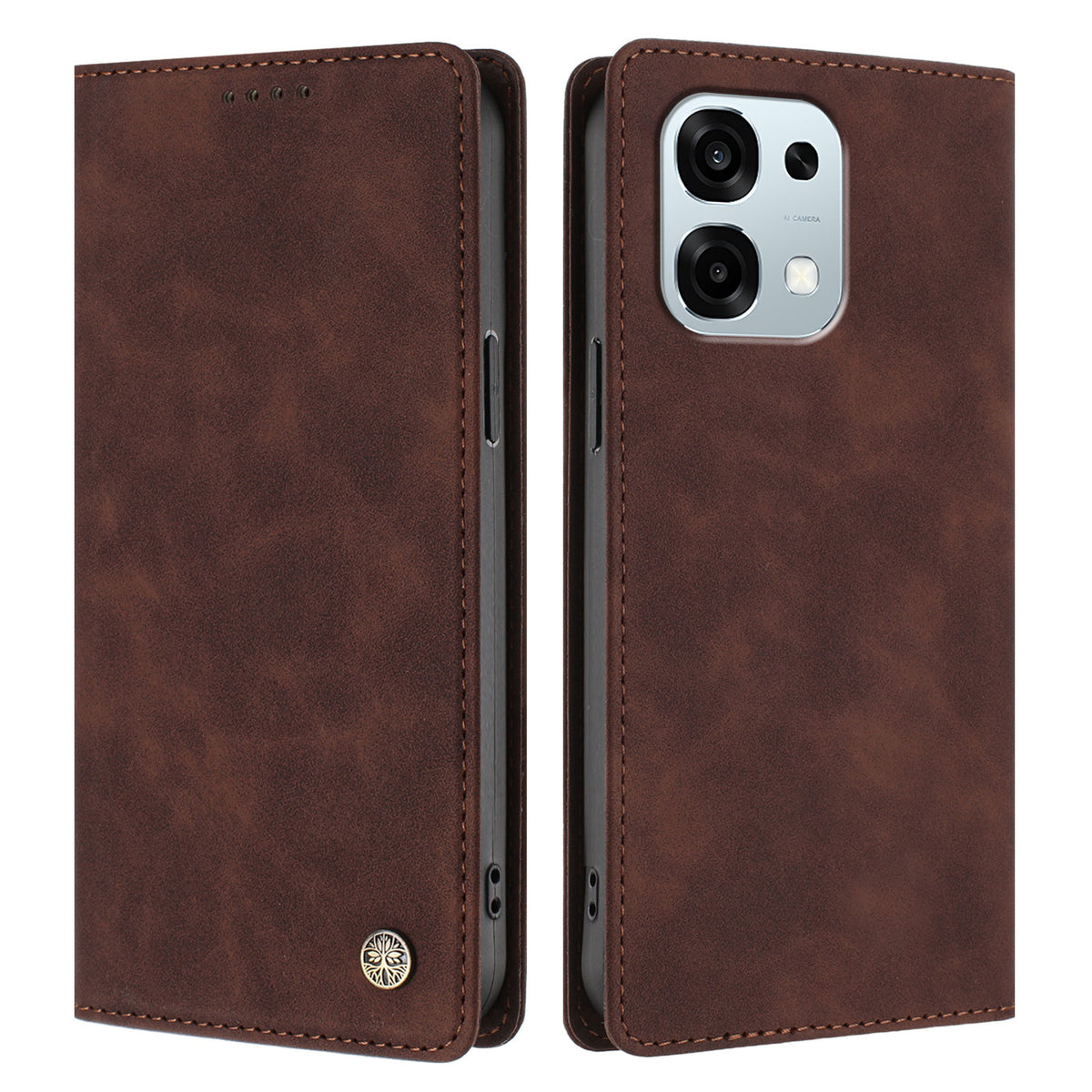 Til Oppo A6 Pro 4G / Oppo A6 Pro 5G Etui HX RFID Blokerende Pung Stand Læder Flip Telefon Cover