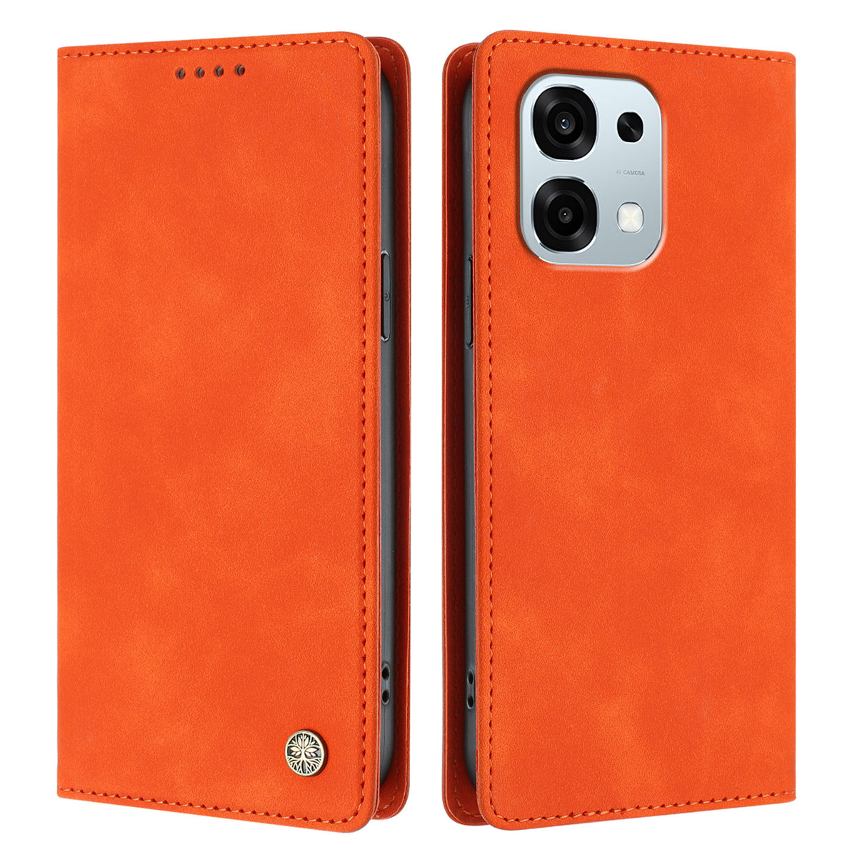 Til Oppo A6 Pro 4G / Oppo A6 Pro 5G Etui HX RFID Blokerende Pung Stand Læder Flip Telefon Cover