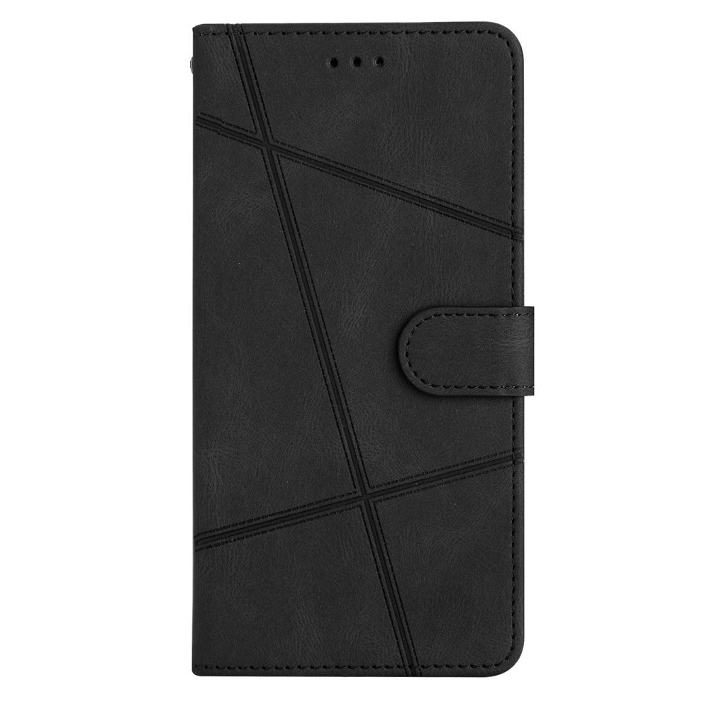 Til Samsung Galaxy A18 4G etui Crazy Horse tekstur PU læder pung stander telefoncover