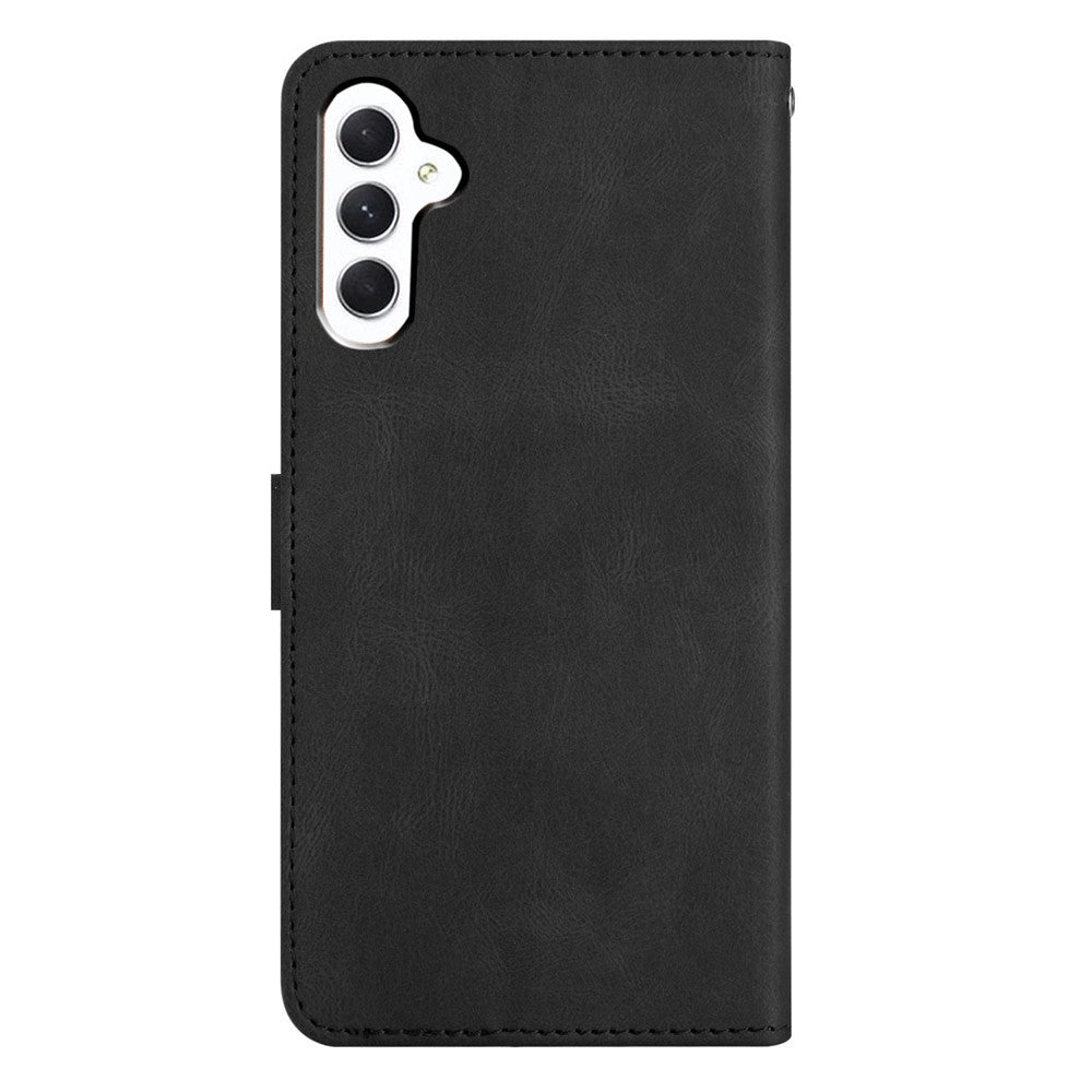 Til Samsung Galaxy A18 4G etui Crazy Horse tekstur PU læder pung stander telefoncover