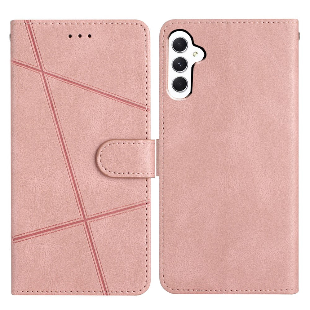 Til Samsung Galaxy A18 4G etui Crazy Horse tekstur PU læder pung stander telefoncover
