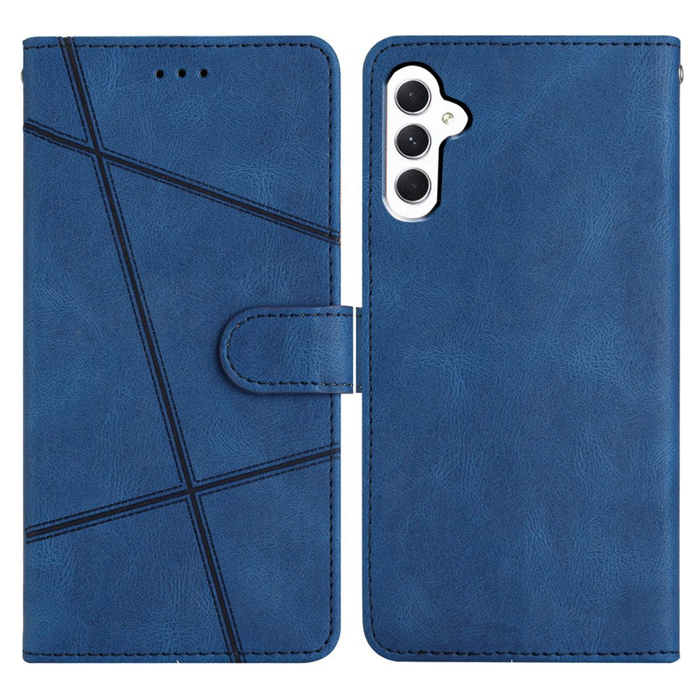 Til Samsung Galaxy A18 4G etui Crazy Horse tekstur PU læder pung stander telefoncover