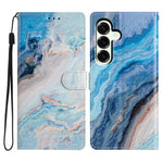 Til Samsung Galaxy A18 4G Pung Etui PU Læder Mønsterprint Stativ Telefoncover med Rem