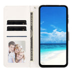 For Samsung Galaxy A27 5G Case Leopard Print Wallet Stand Flip Leather Phone Cover with Wrist Strap