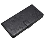 Til Samsung Galaxy A18 4G Pung Telefoncover Sommerfugl Blomsterpræg Læder Flip Cover med Rem