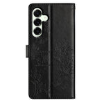 Til Samsung Galaxy A18 4G Pung Telefoncover Sommerfugl Blomsterpræg Læder Flip Cover med Rem